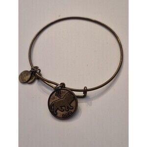 Alex & Ani Leo Zodiac Bangle Rafaelian Silver Expandable Bracelet Astrology 2017